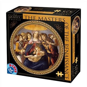 D-Toys (66985-TM01) - Sandro Botticelli: "Madonna della Melagra" - 525 pezzi