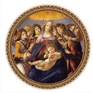 D-Toys (66985-TM01) - Sandro Botticelli: "Madonna della Melagra" - 525 pezzi