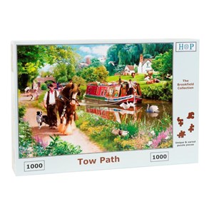 The House of Puzzles (3695) - "Tow Path" - 1000 pezzi