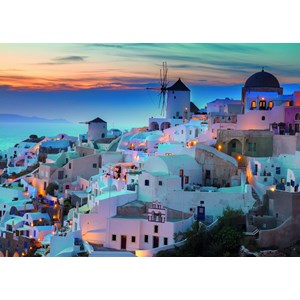 Ravensburger (19611) - "Evening on Santorini" - 1000 pezzi
