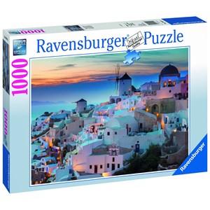 Ravensburger (19611) - "Evening on Santorini" - 1000 pezzi