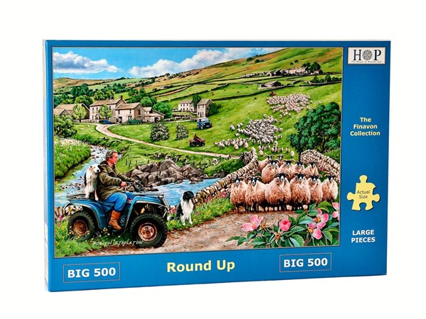 The House of Puzzles (4371) - "Round Up" - 500 pezzi