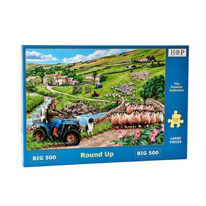 The House of Puzzles (4371) - "Round Up" - 500 pezzi