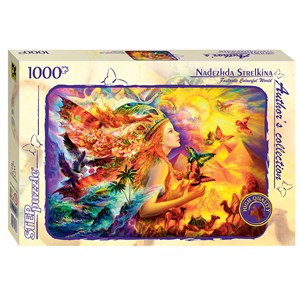 Step Puzzle (79533) - "Fantastic Colorful World" - 1000 pezzi
