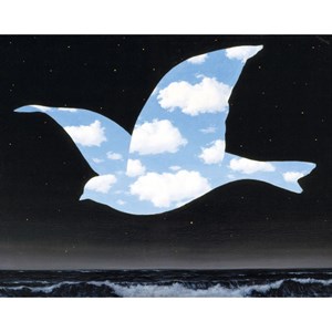 Puzzle Michele Wilson (W555-24) - "Magritte" - 24 pezzi