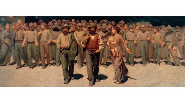 Ravensburger (19006) - Giuseppe Pellizza da Volpedo: "Il Quarto Stato, 1901" - 1000 pezzi