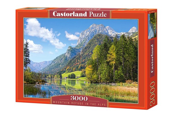 Castorland (C-300273) - "Mountain Refuge in the Alps" - 3000 pezzi