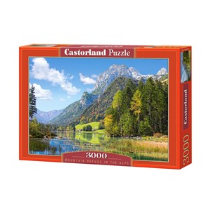 Castorland (C-300273) - "Mountain Refuge in the Alps" - 3000 pezzi