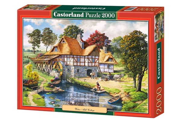 Castorland (C-200498) - "The water mill" - 2000 pezzi