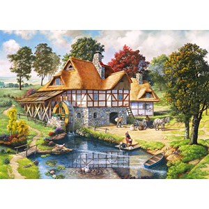 Castorland (C-200498) - "The water mill" - 2000 pezzi