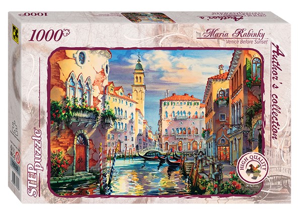 Step Puzzle (79535) - "Venice before Sunset" - 1000 pezzi