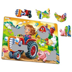 Larsen (BM7) - "Farm Kid with Tractor" - 15 pezzi
