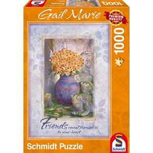 Schmidt Spiele (59391) - Gail Marie: "Friends" - 1000 pezzi