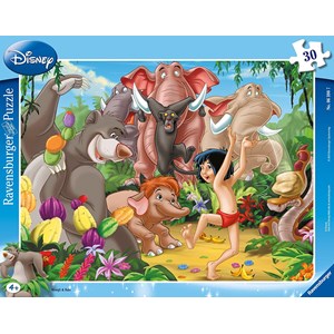 Ravensburger (06398) - "The Jungle Book, Mowgli and Baloo" - 30 pezzi