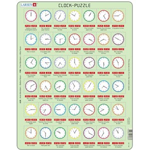 Larsen (OB7-GB) - "Clock-Puzzle - GB" - 42 pezzi