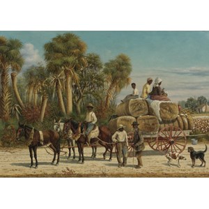 Grafika (00379) - William Aiken Walker: "Cotton Wagon, 1883" - 1000 pezzi