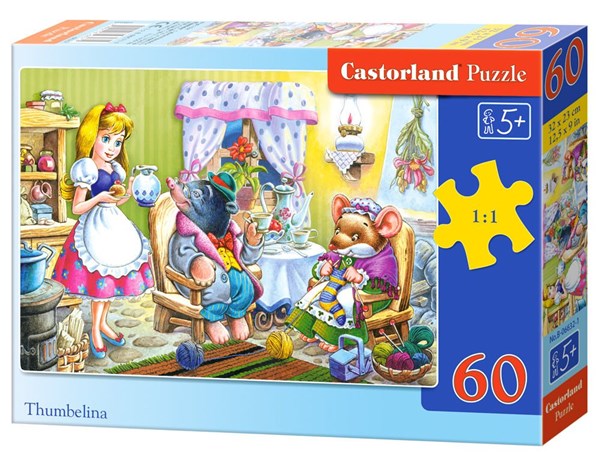 Castorland (B-06632) - "Thumbelina" - 60 pezzi