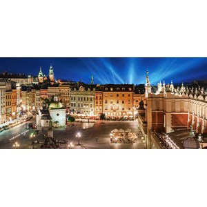 Castorland (B-060306) - "Krakow Main Square at Night" - 600 pezzi