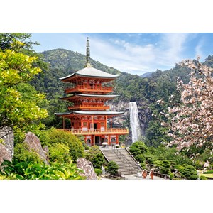 Castorland (C-103201) - "Seiganto-Ji Temple, Japan" - 1000 pezzi