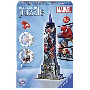 Ravensburger (12517) - "Marvel Empire State Building" - 216 pezzi