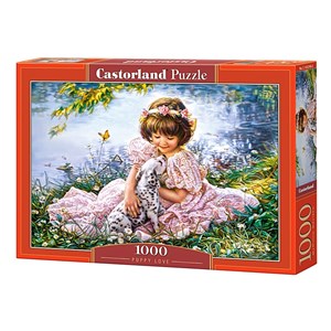 Castorland (C-103249) - "Puppy Love" - 1000 pezzi