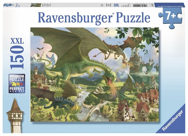 Ravensburger (10022) - "Dragon's Day Out" - 150 pezzi