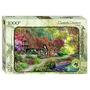 Step Puzzle (79534) - Dominic Davison: "Cottage" - 1000 pezzi