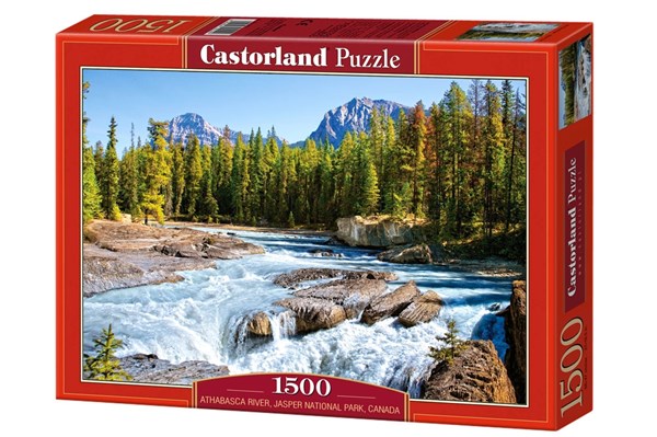 Castorland (C-150762) - "Athabasca River, Jasper National Park, Canada" - 1500 pezzi