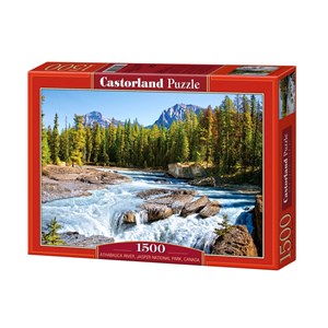 Castorland (C-150762) - "Athabasca River, Jasper National Park, Canada" - 1500 pezzi