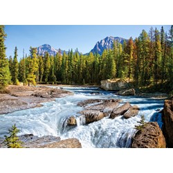 Castorland (C-150762) - "Athabasca River, Jasper National Park, Canada" - 1500 pezzi