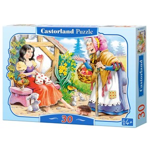 Castorland (B-03211) - "Blanche Neige and witch" - 30 pezzi