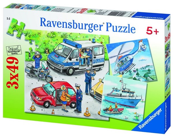 Ravensburger (09221) - "Police Forces" - 49 pezzi