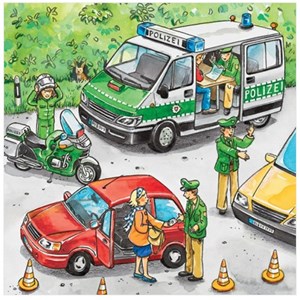 Ravensburger (09221) - "Police Forces" - 49 pezzi