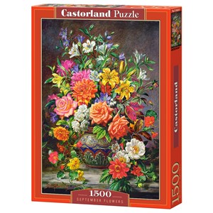 Castorland (C-151622) - "September Flowers" - 1500 pezzi