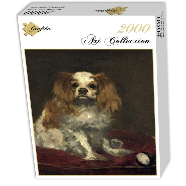 Grafika (01706) - Edouard Manet: "A King Charles Spaniel, 1866" - 2000 pezzi