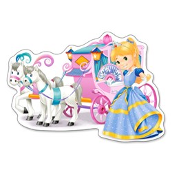 Castorland (B-120017) - "Princess Carriage" - 12 pezzi