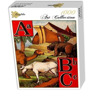 Grafika (00560) - "McLoughlin Bros: The Ark alphabet, 1868" - 1000 pezzi