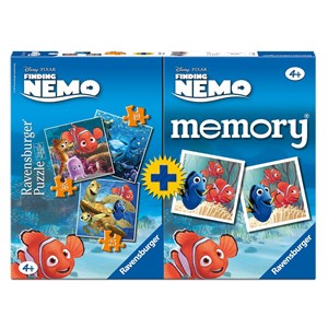 Ravensburger (07344) - "Nemo + Memory" - 25 36 49 pezzi