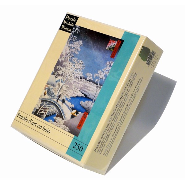 Puzzle Michele Wilson (A566-250) - Utagawa (Ando) Hiroshige: "Merugo Bridge" - 250 pezzi