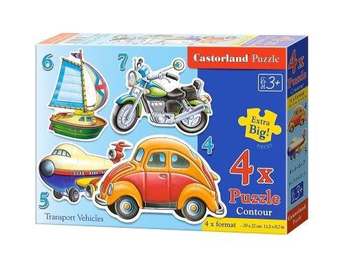 Castorland (В-04119) - "Post Transportation" - 4 5 6 7 pezzi