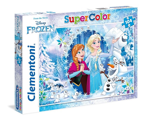 Clementoni (27985) - "Frozen" - 104 pezzi