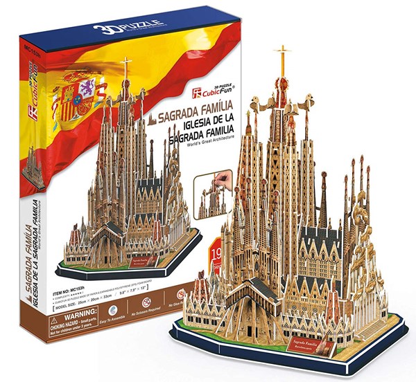 Cubic Fun (MC153H) - "Sagrada Família" - 194 pezzi
