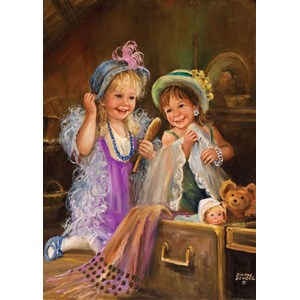 Art Puzzle (4461) - "Beauties in the Attic" - 1000 pezzi