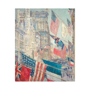 Puzzle Michele Wilson (A237-350) - Childe Hassam: "Allies Day May 1917" - 350 pezzi