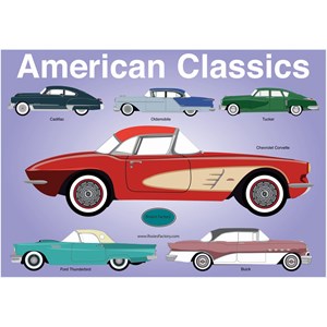 PuzzelMan (313) - "Rosies Factory, The American Classic" - 1000 pezzi