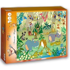 Grafika Kids (00870) - François Ruyer: "Jungle" - 300 pezzi