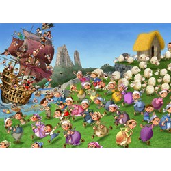 Grafika Kids (00844) - François Ruyer: "Pirates" - 300 pezzi