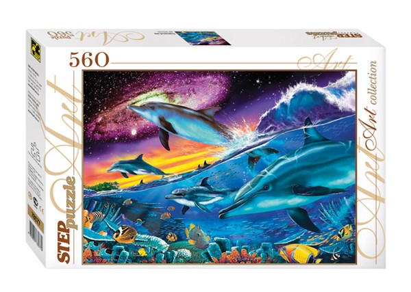 Step Puzzle (78077) - "Underwater World" - 560 pezzi
