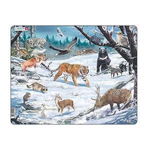 Larsen (FH34) - "Siberian and Northeast Asian wildlife" - 66 pezzi