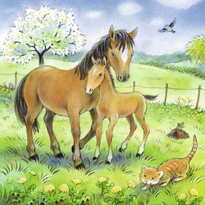 Ravensburger (08029) - "Cuddling" - 49 pezzi
